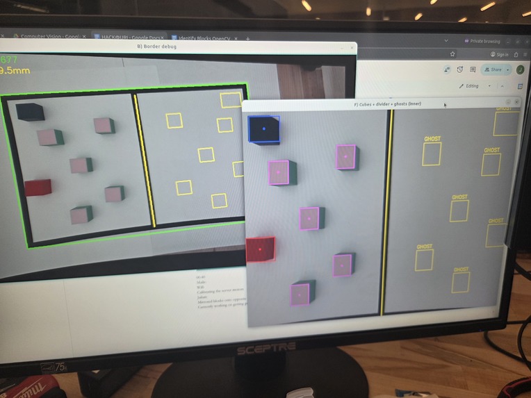 ARM - Autonomous Vision-Guided Object Mirroring Application. – screenshot 1