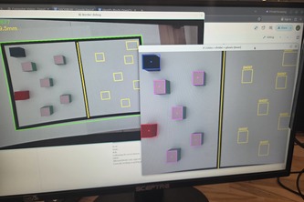 ARM - Autonomous Vision-Guided Object Mirroring Application.