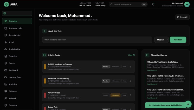 AURA – screenshot 1