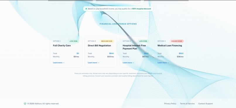 AidAura – screenshot 3