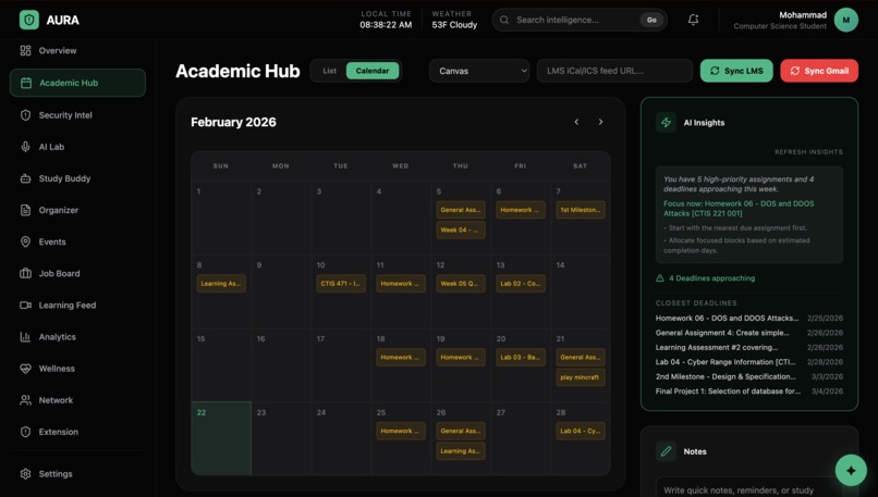 AURA – screenshot 2