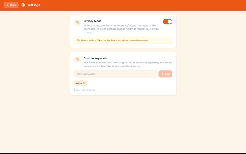 SafeGuard – screenshot 1