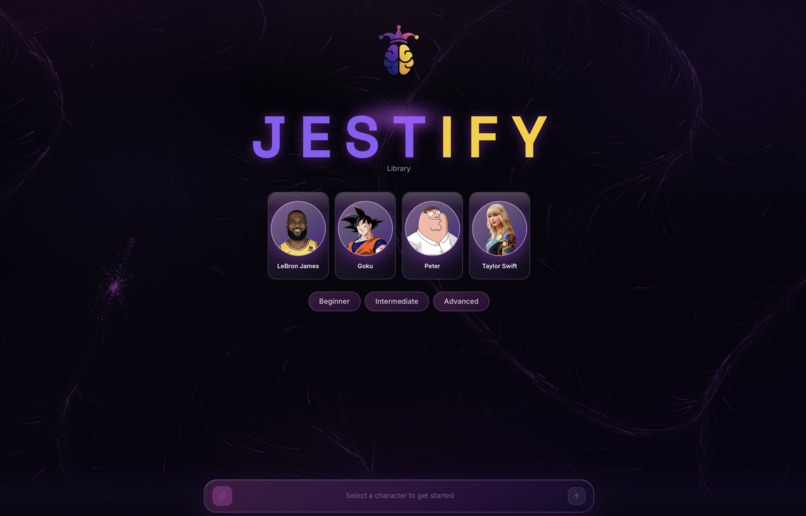 Jestify – screenshot 1