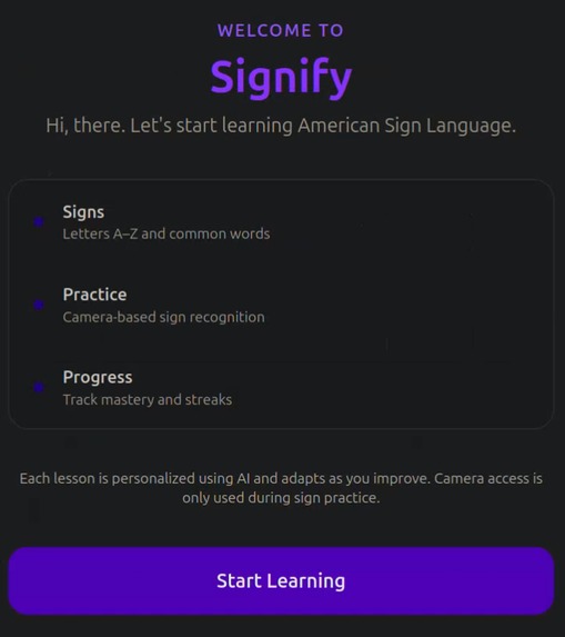 Signify – screenshot 3