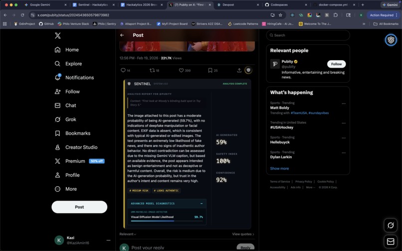 Sentinel – screenshot 2
