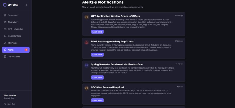 UniVisa – screenshot 16