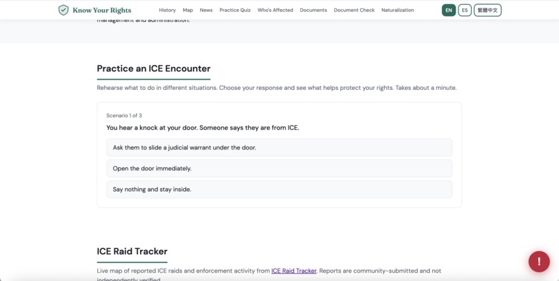 Know Your Rights – screenshot 1