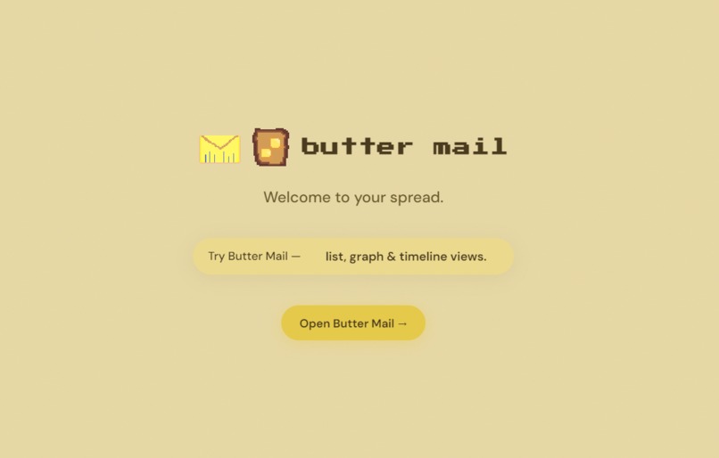 butter mail – screenshot 1