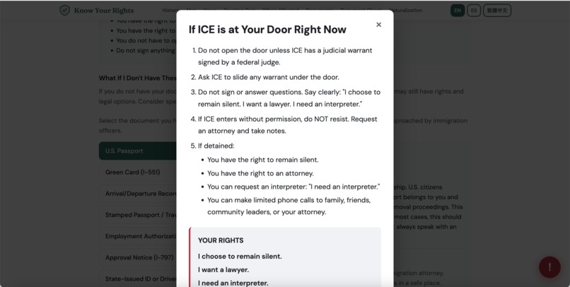 Know Your Rights – screenshot 6