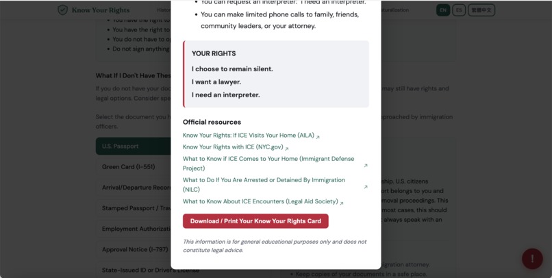 Know Your Rights – screenshot 7