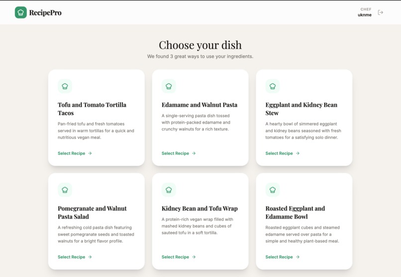 RecipePro – screenshot 2