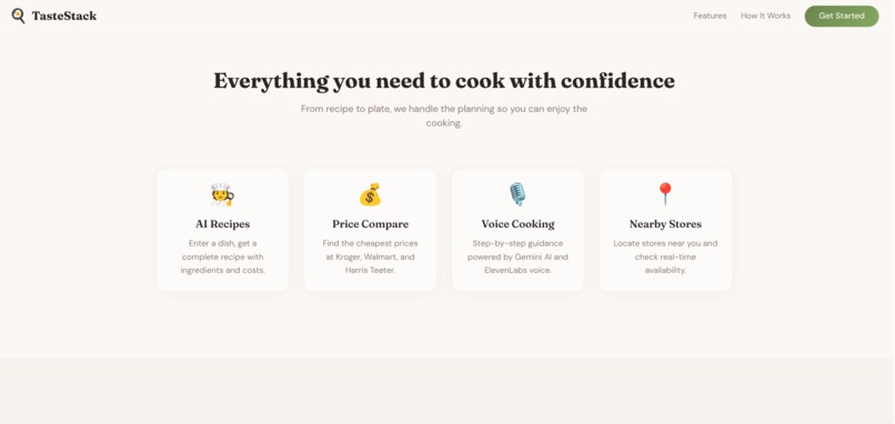 TasteStack – screenshot 2