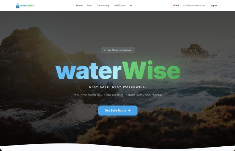 waterWise – screenshot 1