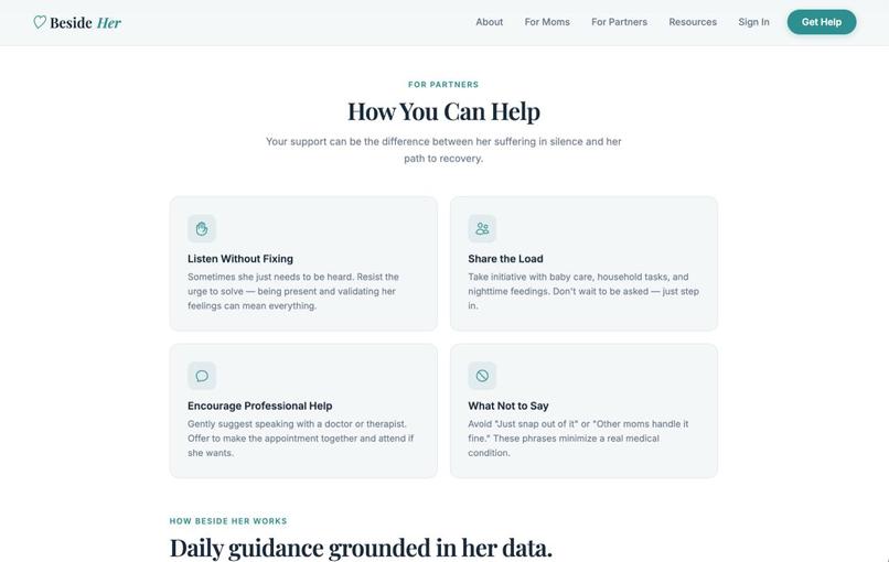 BesideHER – screenshot 3