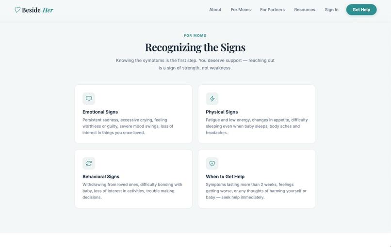 BesideHER – screenshot 4