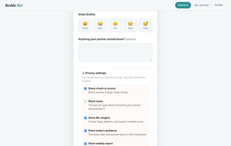 BesideHER – screenshot 10