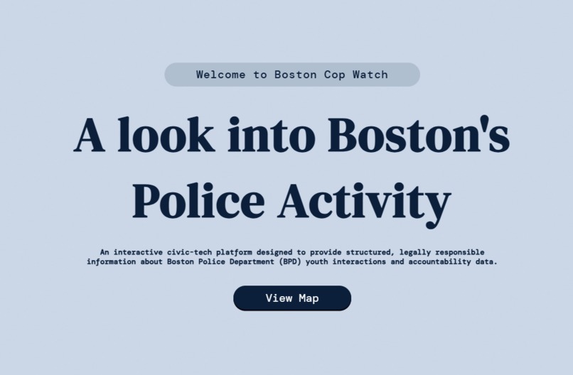 Boston Cop Watch – screenshot 1