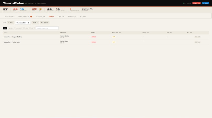Team Pulse - Employee Hub – screenshot 4