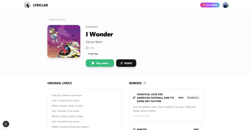 LyricLab – screenshot 2