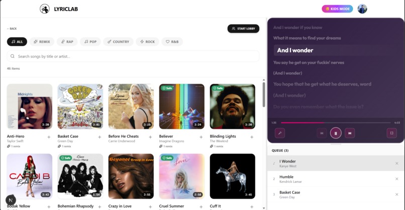 LyricLab – screenshot 3