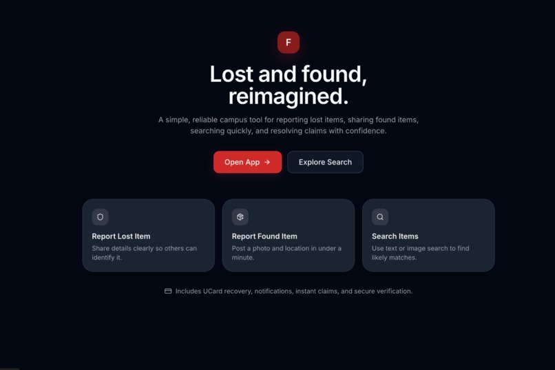 FoundU – screenshot 1