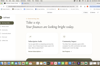 CaféBank: Where Your Money Meets Your Community