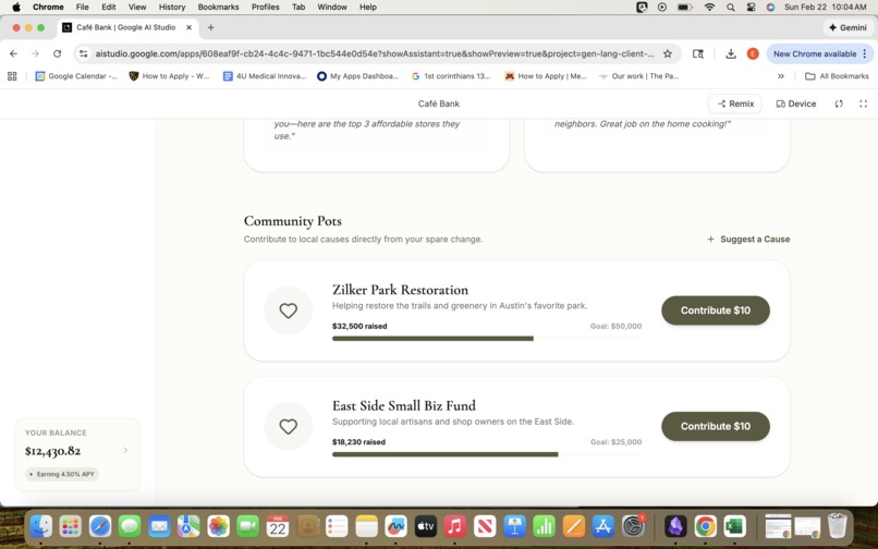 CaféBank: Where Your Money Meets Your Community – screenshot 4