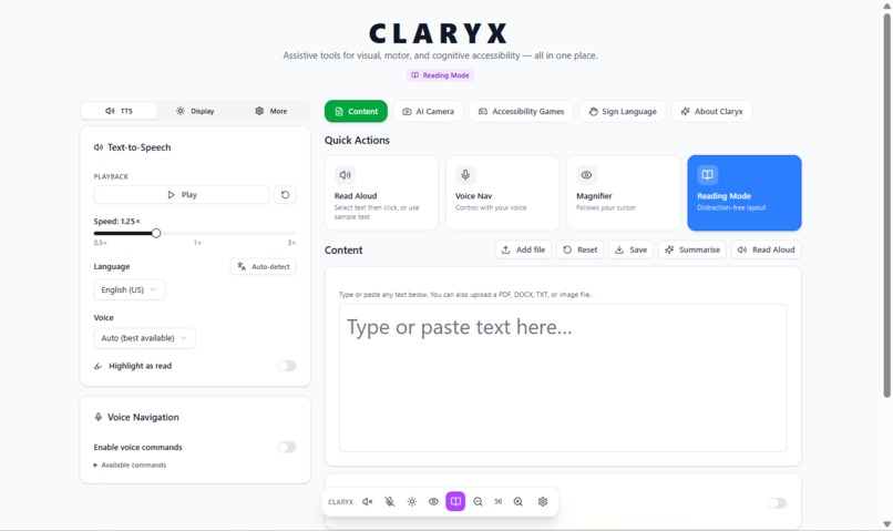 Claryx – screenshot 1