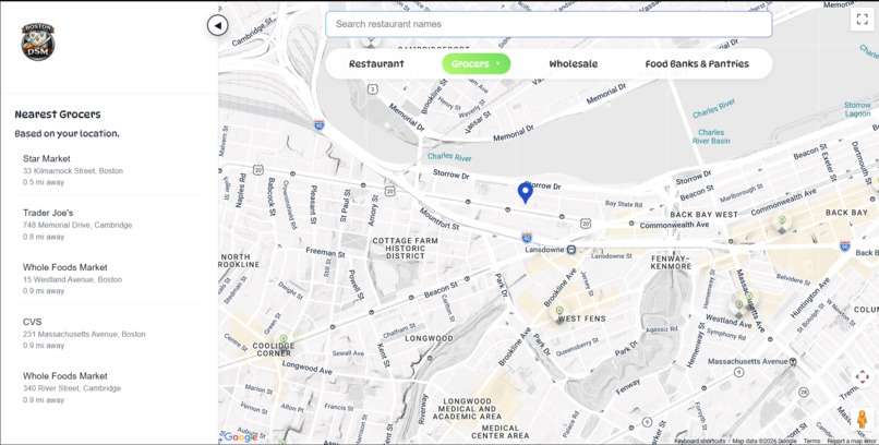 Boston Diverse Sustainability Map – screenshot 2