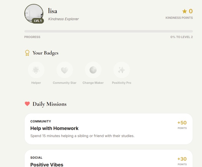 kindness-Quest – screenshot 1