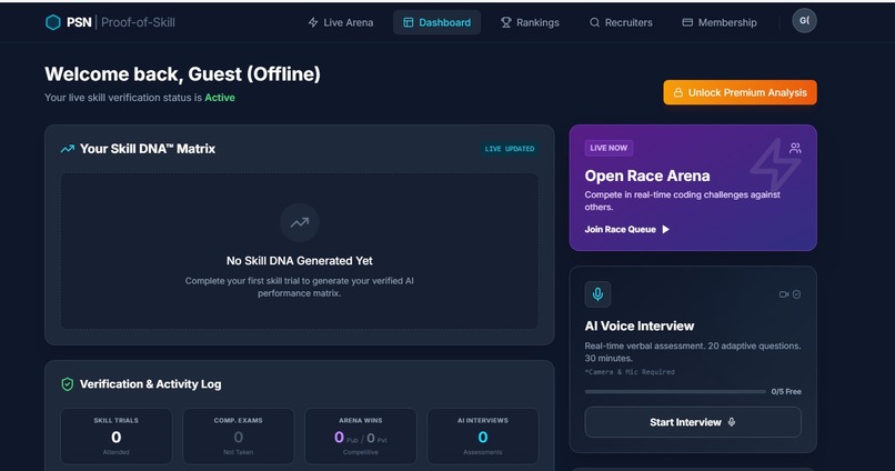 Proof of Skill Network (PSN) – screenshot 2