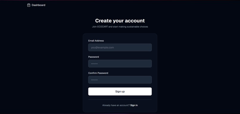 EcoCart – screenshot 3