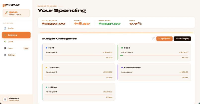 FinPet – screenshot 3