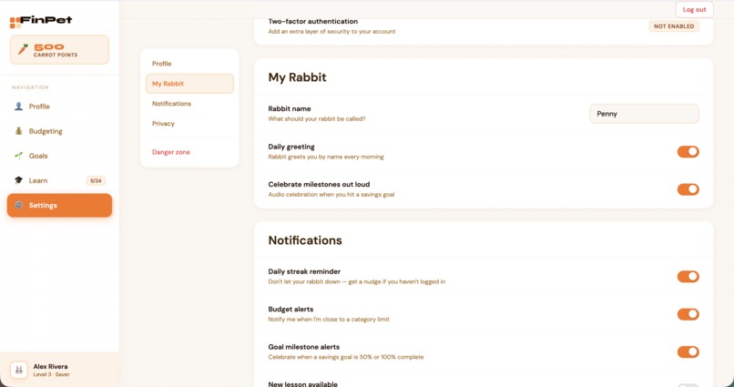 FinPet – screenshot 8