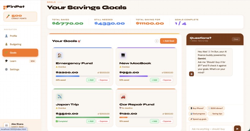 FinPet – screenshot 4