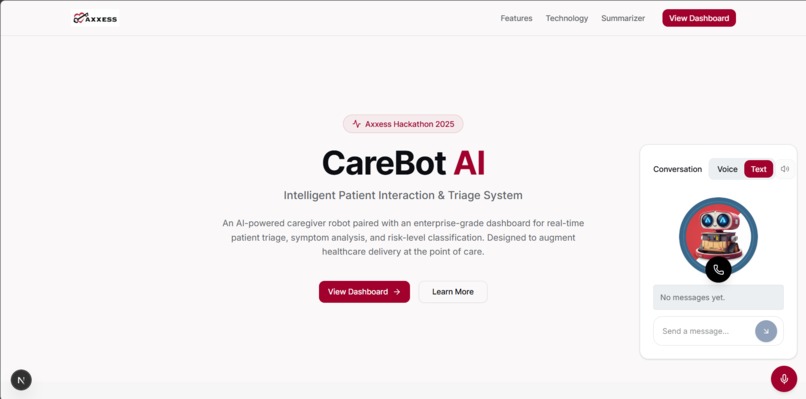 CareBot AI – screenshot 2