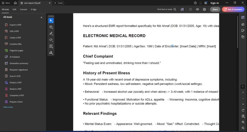 CareBot AI – screenshot 4