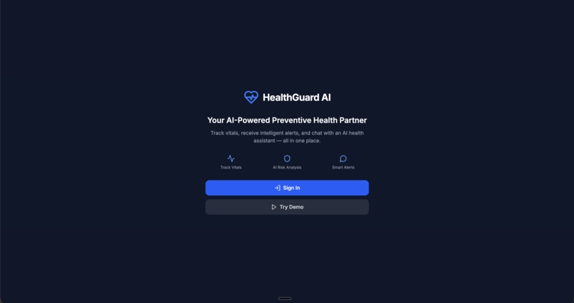 HealthGuard AI – screenshot 1