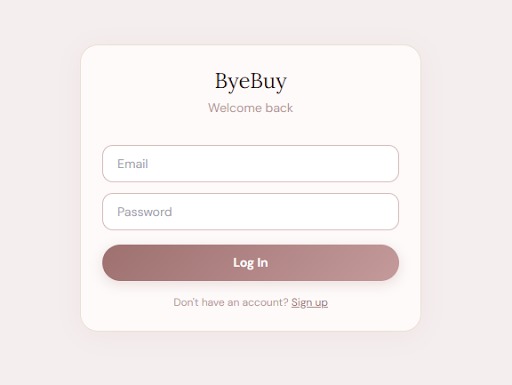 BuyBye – screenshot 1