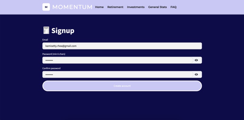 Momentum – screenshot 3
