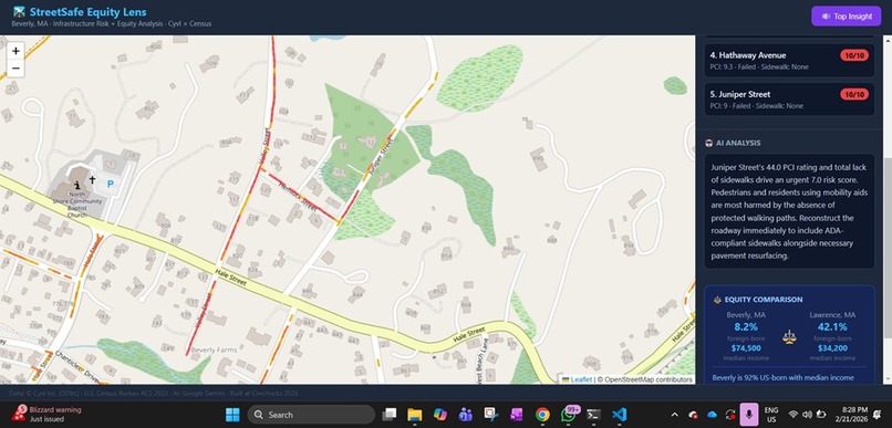 Streetsafe - Equity Lens – screenshot 3