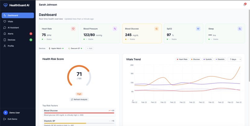 HealthGuard AI – screenshot 2