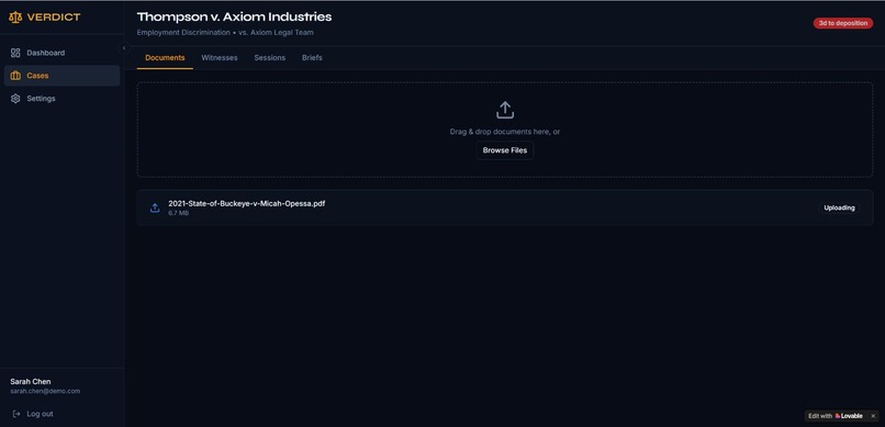 VERDICT AI – screenshot 3