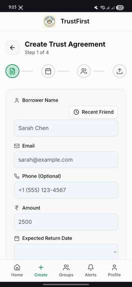 Trust First – screenshot 3