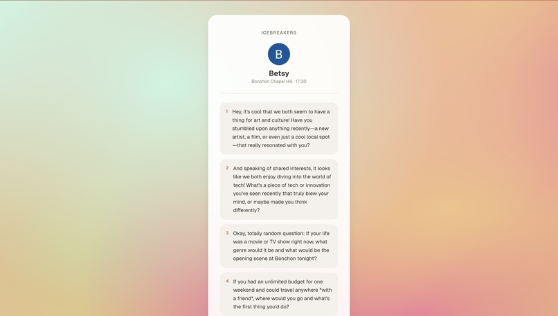Quiet Table – screenshot 8