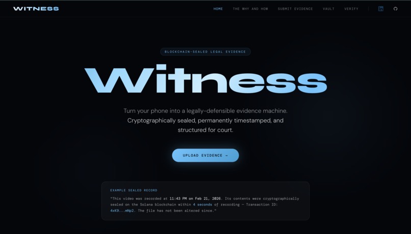 Witness – screenshot 1