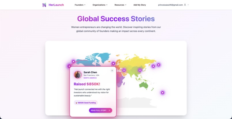 HerLaunch – screenshot 3