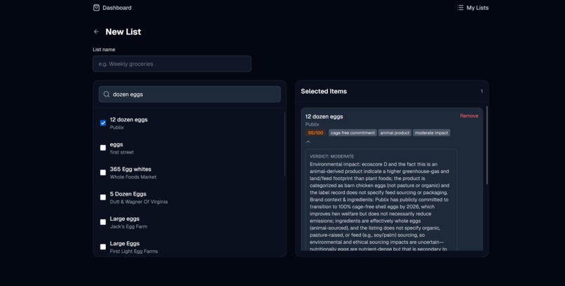 EcoCart – screenshot 7