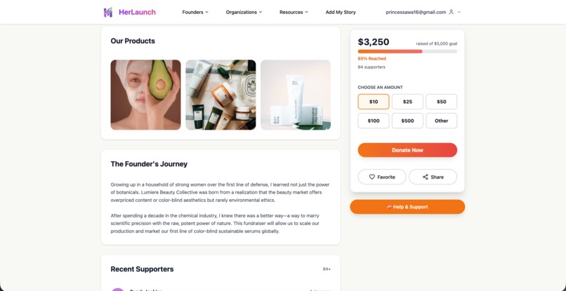 HerLaunch – screenshot 5