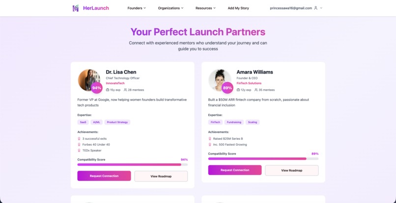 HerLaunch – screenshot 6